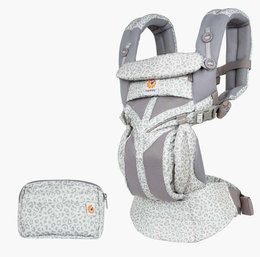 Ergobaby:  Limited Edition! All-In-One Cool Air Mesh Grey Leopard