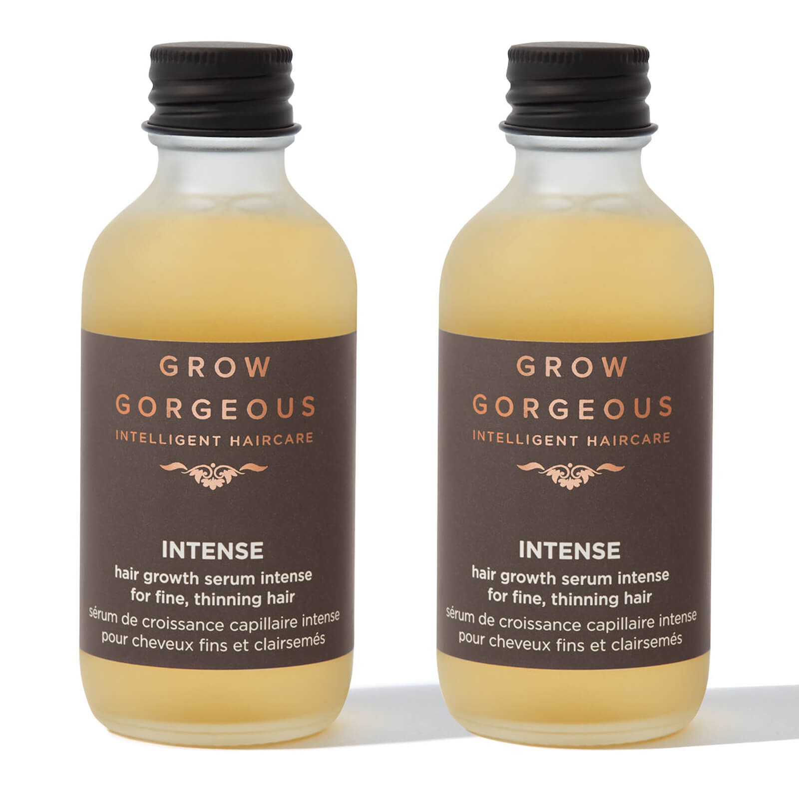 Grow Gorgeous UK: Gorgeous Hair Growth SerumIntense Duo 2 X 60ML (Worth £90.00)