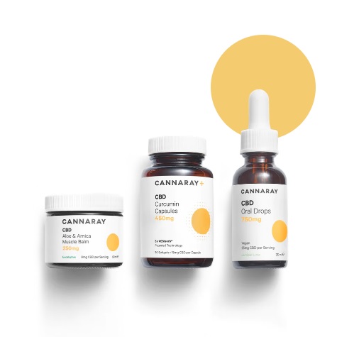 Cannaray: 20% OFF CBD Fitness Kit