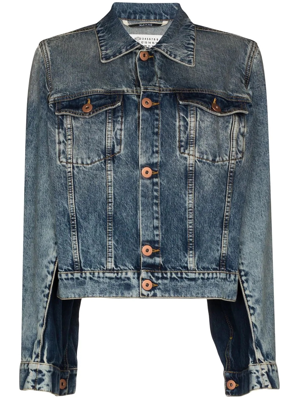 FARFETCH: 60% OFF Maison Margiela spliced denim jacket