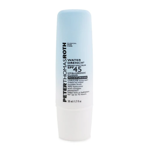 Peter Thomas Roth Labs: New Launch - Water Drench Broad Spectrum SPF 45 Hyaluronic Cloud Moisturizer