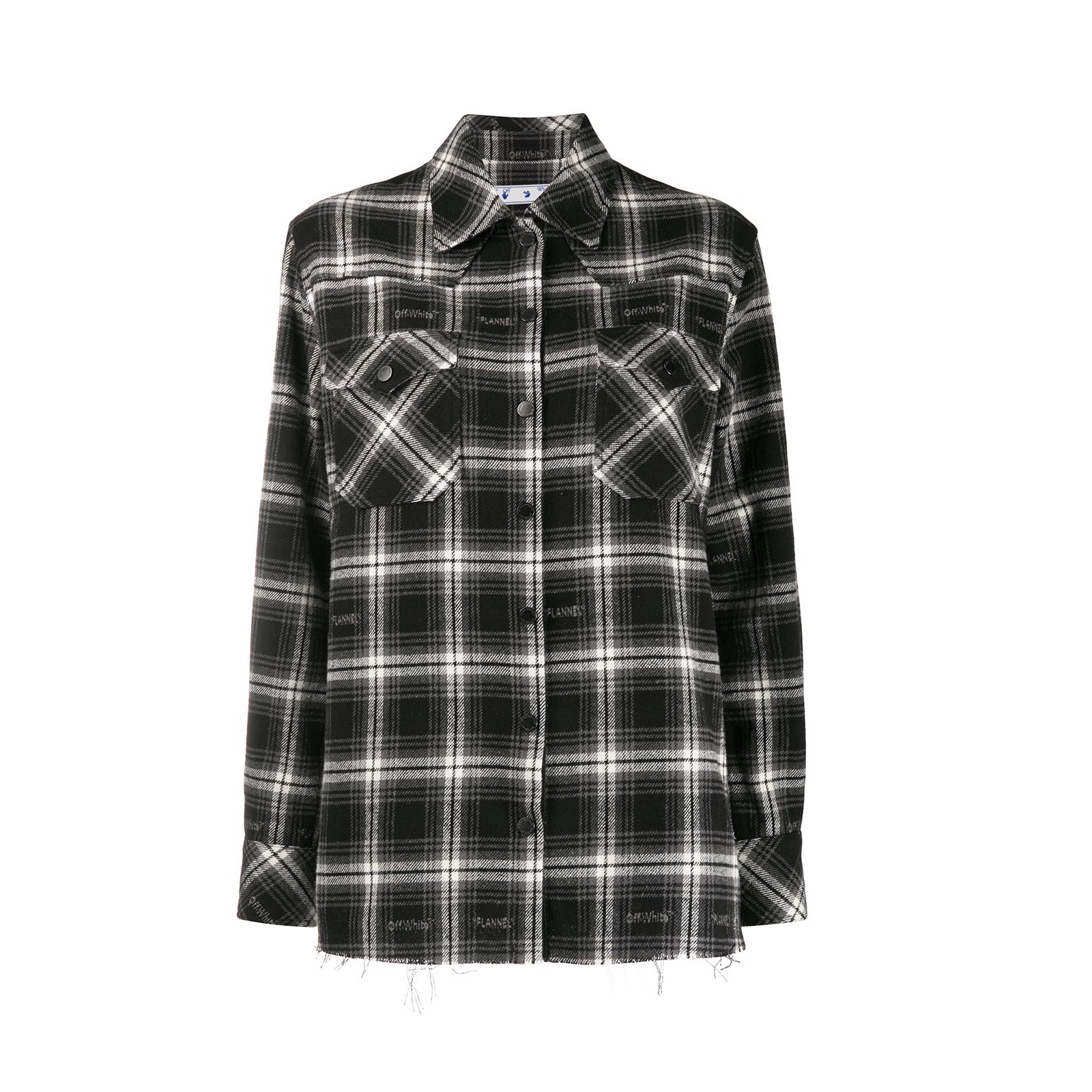 FARFETCH: 35% OFF New Season Off-White Checked Boxy Shirt