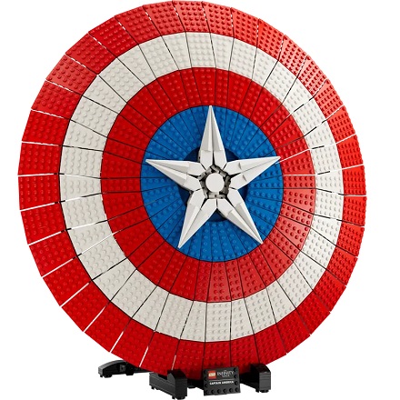 LEGO: ​August Exclusive Launch - Tranquil Garden, Liebherr Crawler Crane LR 13000, Captain America's Shield & more