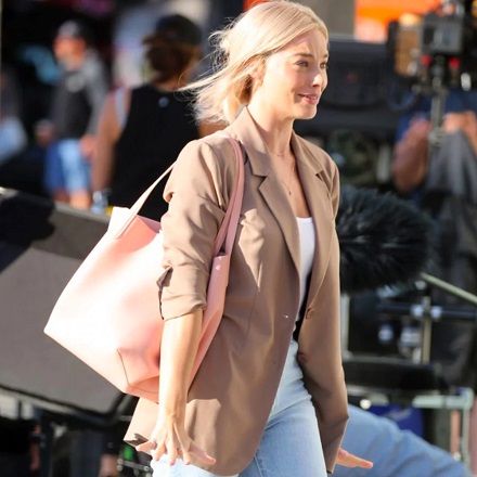 Mansur Gavriel: Get Barbie’s Pink Tote Bag!  Shop Our Edit Of Pink Bags And Shoes
