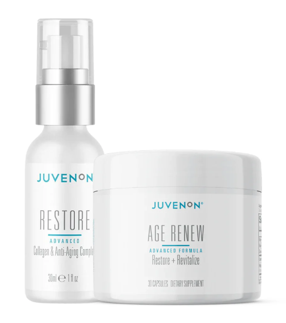 Juvenon: 38% OFF AgeRenew® + Restore® Skincare Bundle