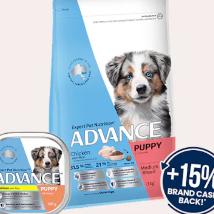 PETstock: Buy 1 Get 1 Up to 50% OFF Advance Premium Dog Food