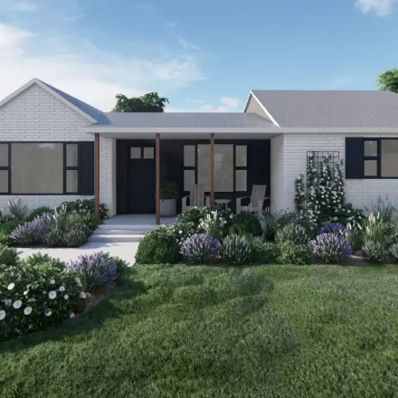 Yardzen: Front Yard Design | Starting at $1195