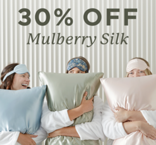 Bed Bath N' Table：30% OFF Mulberry Silk