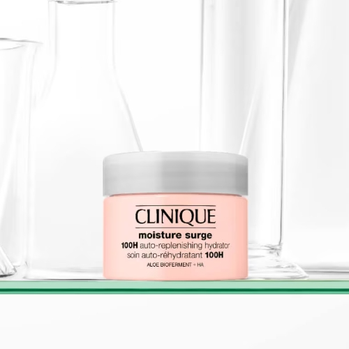 Clinique: Get a free full-size Moisture Surge™ 100H (30ml) with eligible $65 purchase
