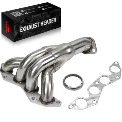 Flashark: 2001-2005 Honda Civic DX/LX EX D17A1/D17A2 1.7L Short/Long Tube Headers 4CYL