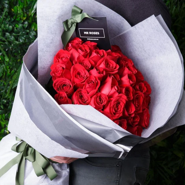Mr Roses APAC: Magnificent Red Rose Bouquet