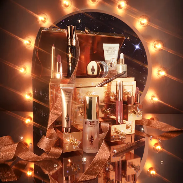 Charlotte Tilbury US: Beauty Treasure Chest 12 Door Beauty Advent Calendar