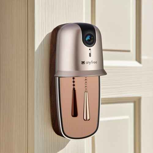 Amazon US: Doorbell Camera Wireless with Solar Powered Battery, Video Doorbell with Chime