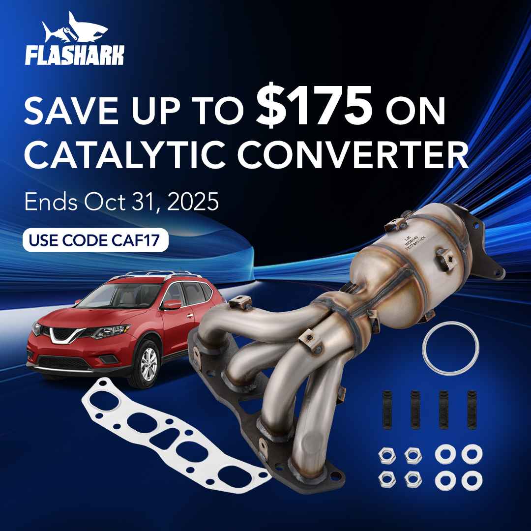 Flashark: Save $175 on Catalytic Converters