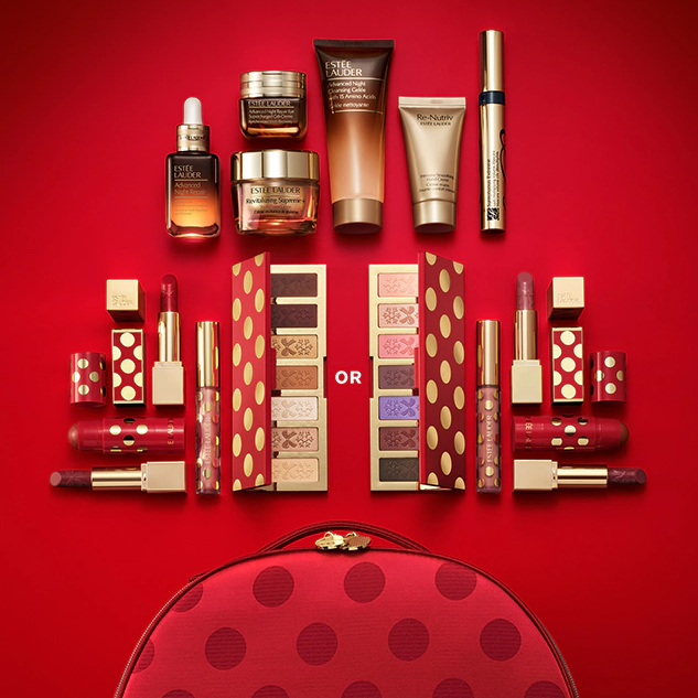Estee Lauder: 12-Piece Holiday Blockbuster 9 Full-Size Favorites Beauty Gift Set