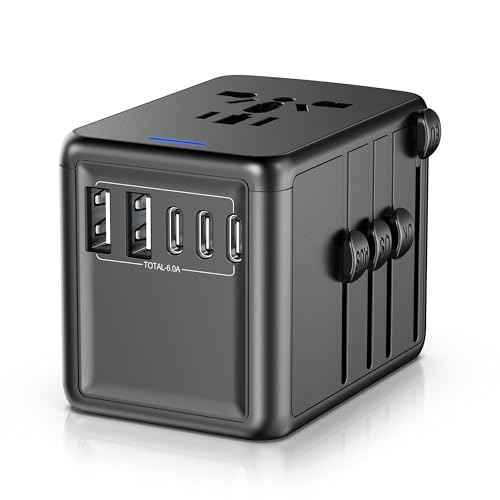 Amazon US: Universal Travel Adapter, 6.0A 30W International Power Adapter