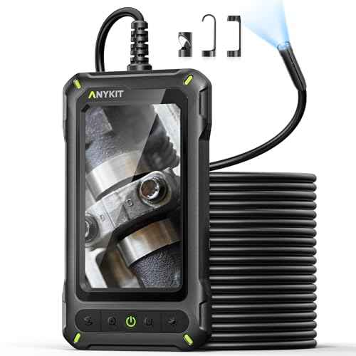 Amazon US: Anykit Borescope Inspection Camera with Light, Industrial Endoscope Camera with 4.3” HD Screen