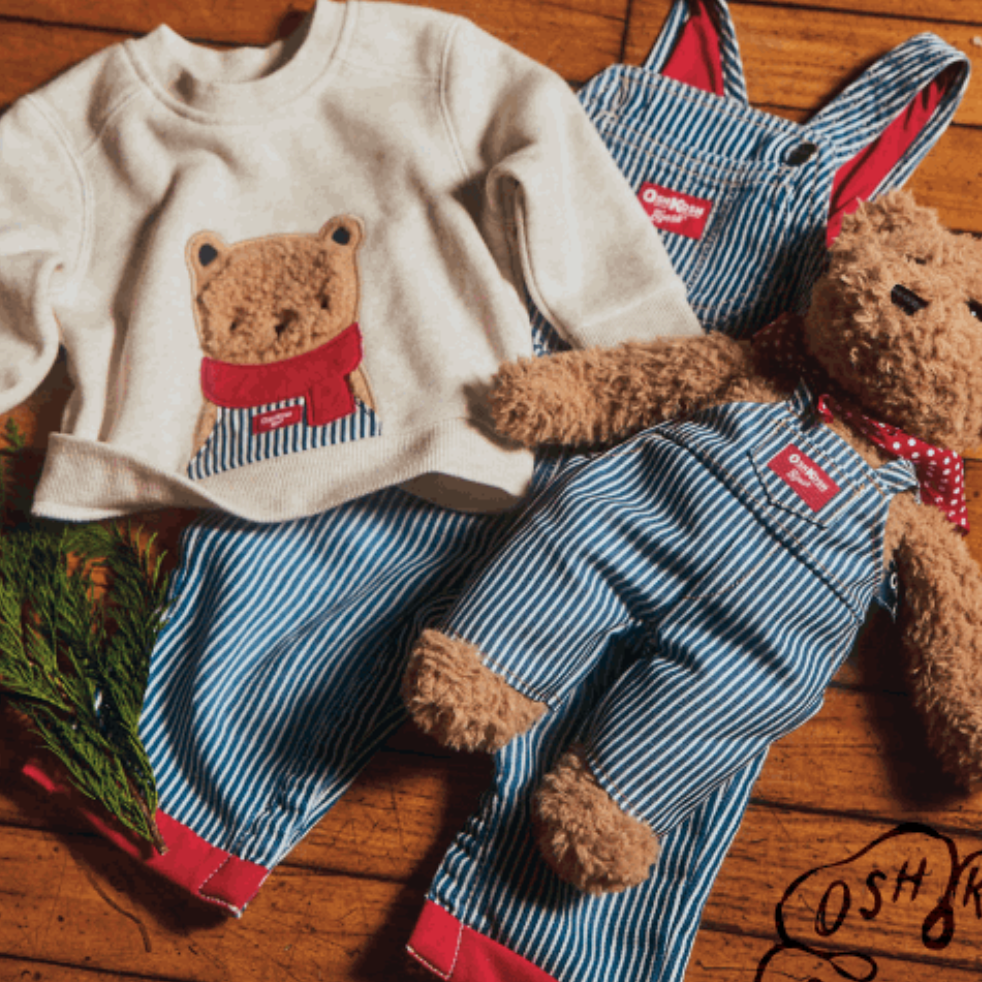 Carter's：OshKosh® Reissued Hickory Collection