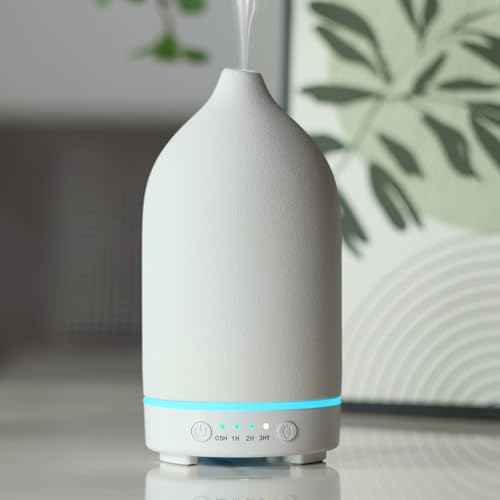 Amazon US: EQUSUPRO Essential Oil Diffuser Ceramic Diffuser (White)