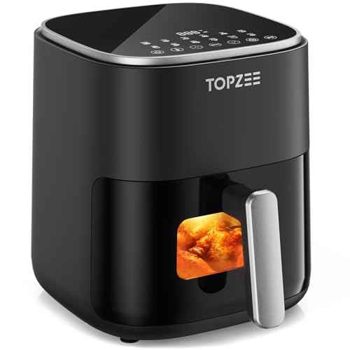 Amazon US: TOPZEE Air Fryer 12-in-1 with 5.5 QT Large Capacity, Compact Air Fryer
