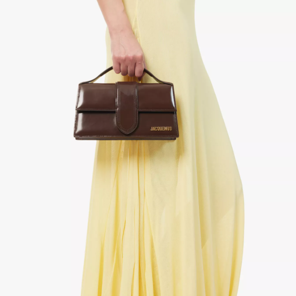 Selfridges: JACQUEMUS Le Grand Bambino Leather Shoulder Bag