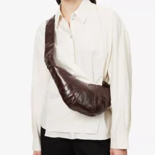 Selfridges: LEMAIRE Small Croissant Leather Shoulder Bag