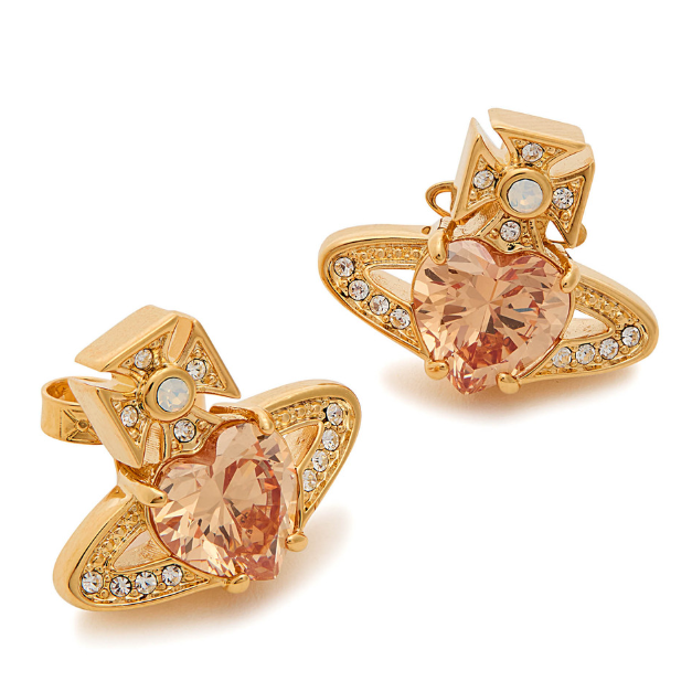Harvey Nichols AU/APAC: VIVIENNE WESTWOOD Ariella orb crystal-embellished stud earrings