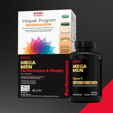 GNC: Monthly Deals Buy 1, Get 1 50% OFF Everything