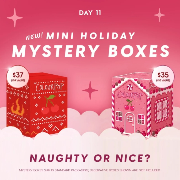 ColourPop: Digital Advent! 12 Days of ColourPop