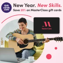 GiftCards.com: 20% OFF MasterClass gift cards