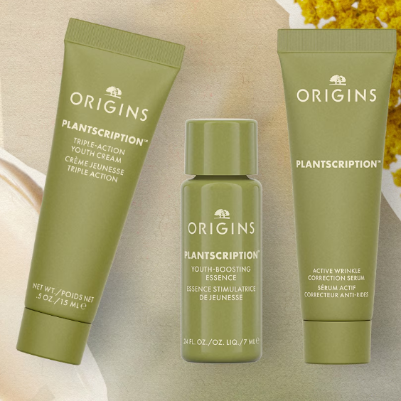 Origins Online CA: Choose Your Free 3-Piece Routine Kit. Yours with eligible $95