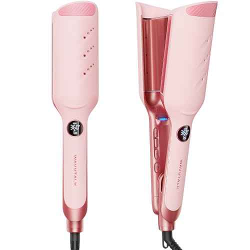 Amazon US: Wavytalk Power Wave Hair Crimper, Curling Iron Hair Crimper Waver