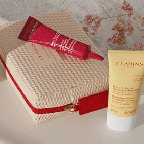 Clarins: Receive a Free 5-Piece Gift With Any $100+ Order
