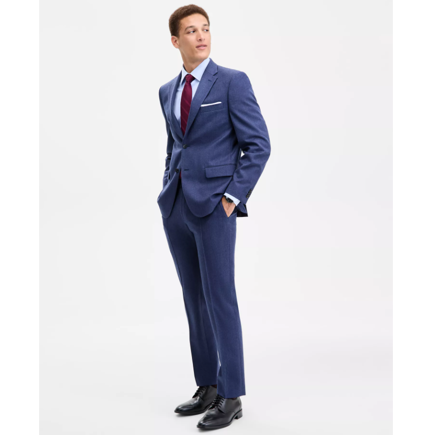 Macy's: Tommy Hilfiger Men's Modern-Fit Pure Wool Suit Separates