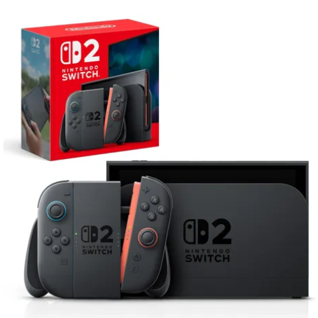 Adorama: Nintendo Switch 2 Console with Light Blue and Red Joy-Con 2 Controllers, Black