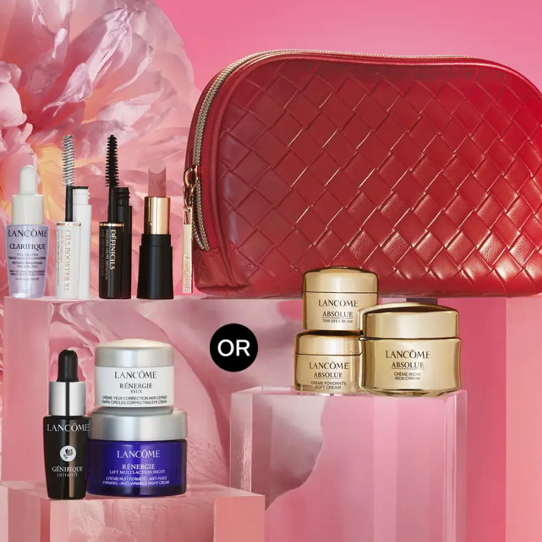 Macy's: Lancôme Free 8-Piece Gift Value Up to $204
