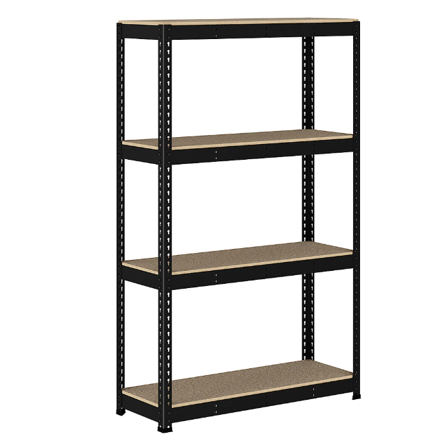 BiGDUG: BiG400 Racking 1980h x 1220w x 455d mm 4 Levels 400kg UDL Black