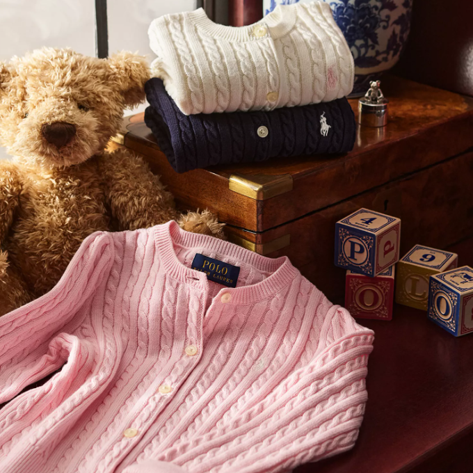 Bloomingdale's: Polo Ralph Lauren Girls' Cable-Knit Cardigan - Little Kid, Big Kid