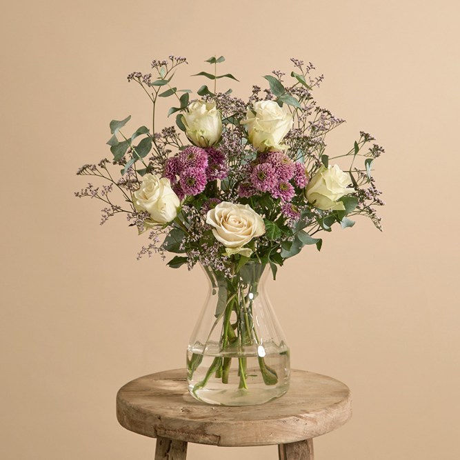 Freddie's Flowers UK: Rosy Gingham