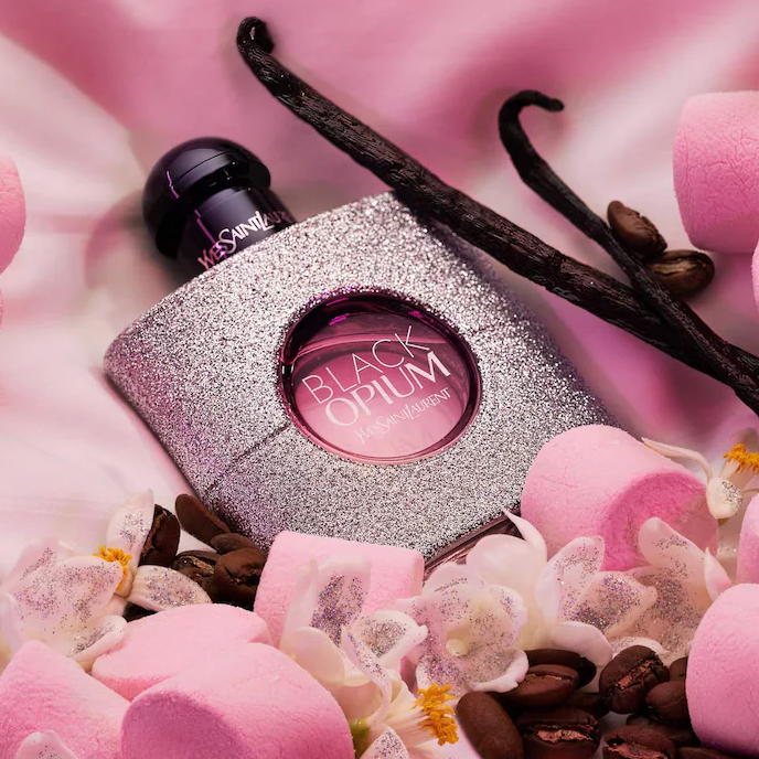 Sephora: Yves Saint Laurent Black Opium Eau de Parfum Glitter with Marshmallow & Coffee 90ml