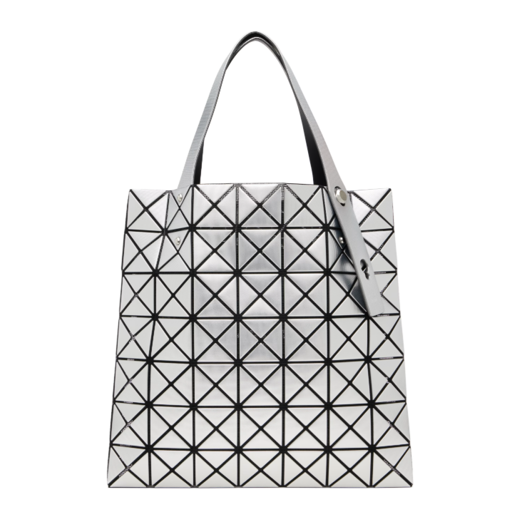 SSENSE: BAO BAO ISSEY MIYAKE Silver Platinum Tote