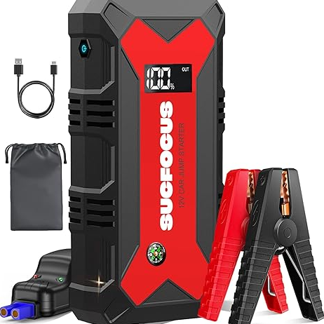 Amazon US: Car Battery Jump Starter, 4000A Battery Jumper Starter Portable