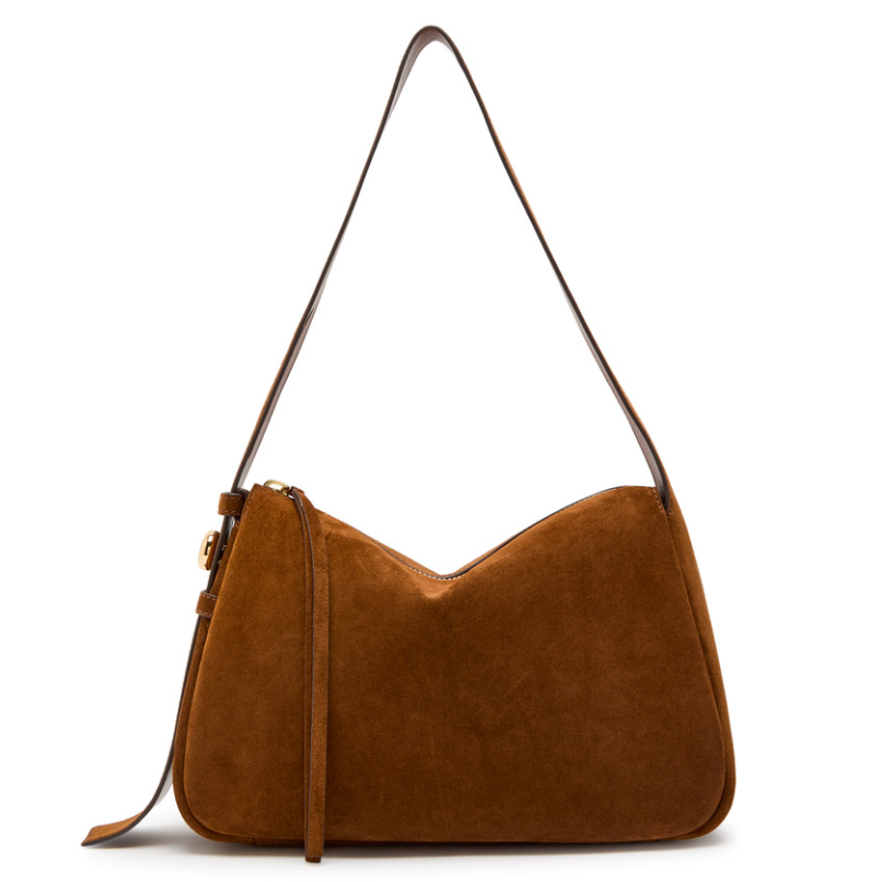 Harvey Nichols AU/APAC: TORY BURCH Romy Suede Shoulder Bag