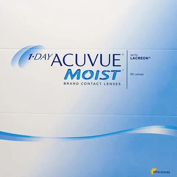 Next Day Contacts: 1-DAY ACUVUE® MOIST 90 Pack