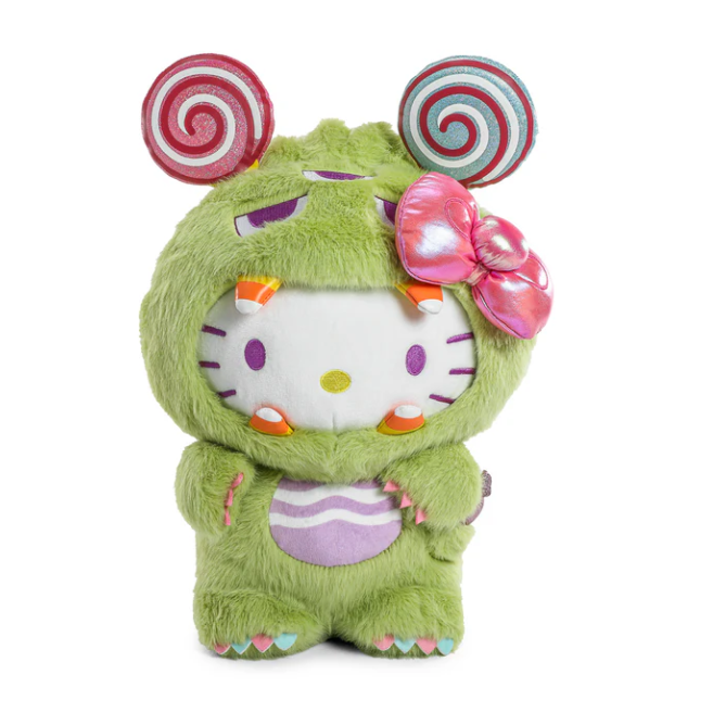 Hello Kitty® Sweet Kaiju Green Plush