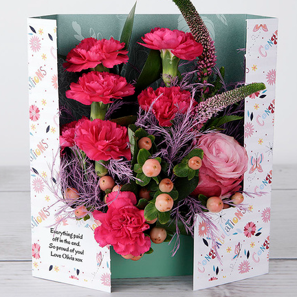 Flowercard: Celebration Rose