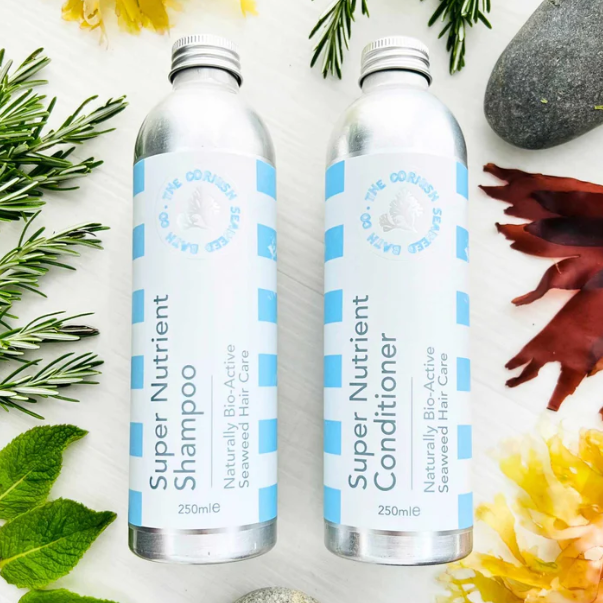 The Cornish Seaweed Bath Company: Super Nutrient Haircare Set