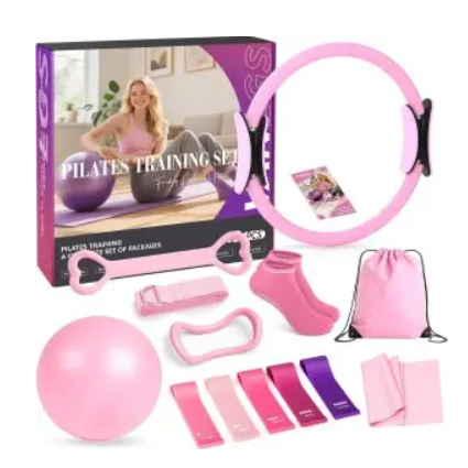 Pilates Kit 13Pcs Home Pilates Essentials Workout Kit with 13