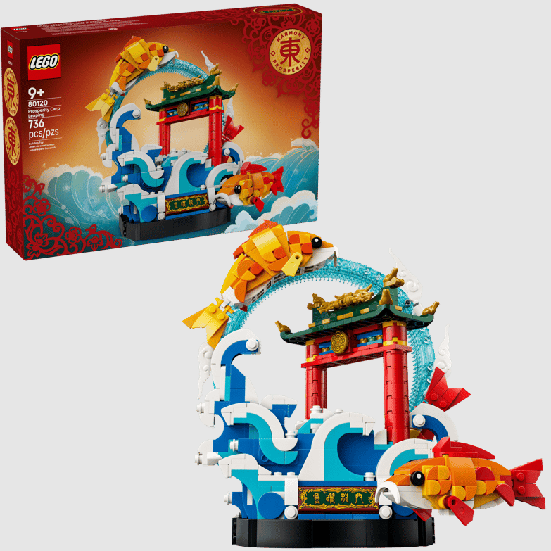 Lego Prosperity Carp Leaping $59.99