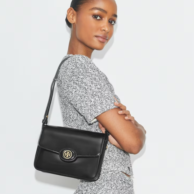 Tory Burch US: Robinson Spazzolato Shoulder Bag